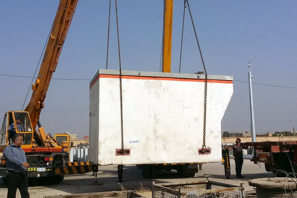 پست‌ تمام بتنی تمام دفنی
